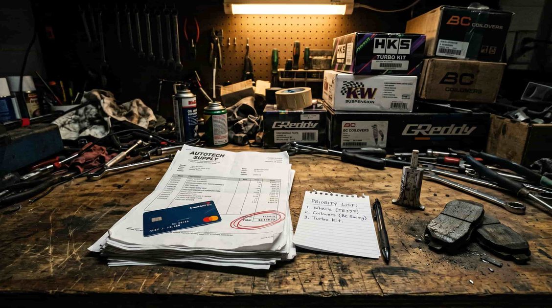 Why Most Car Guys Overspend in the Wrong Order