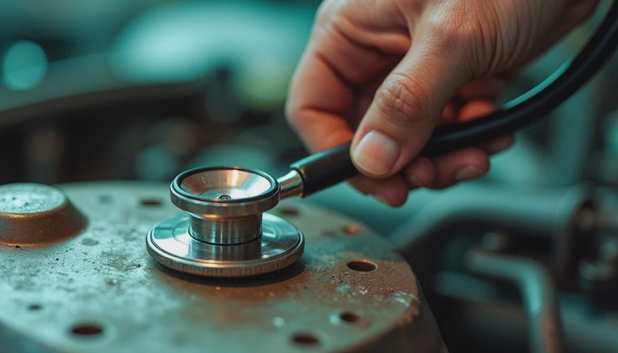 Visual context for how to diagnose engine knock